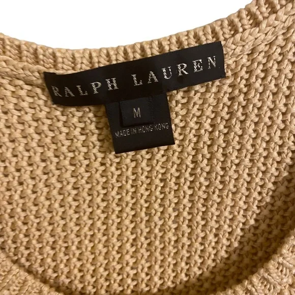 Ralph Lauren Black Label Knit Tank Top Medium - Picture 3 of 5